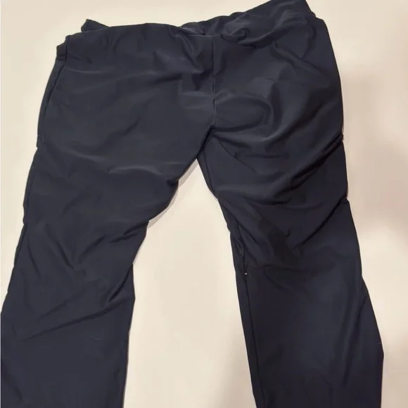 Vintage Nike Gray Tag Women’s 2XL Navy Blue Athletic Tights Leggings - Picture 7 of 7